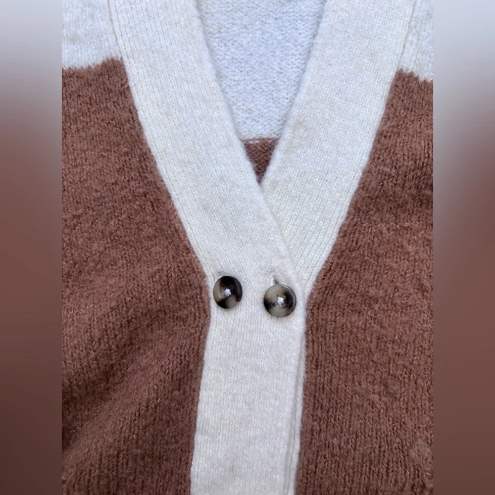 Madewell Colorblock Knit‎ Cardigan